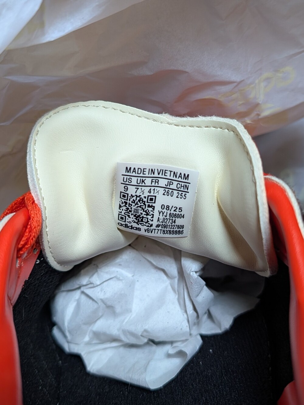 adidas Leopard Print "Cheetah Pack" with Orange Accents - Picture 8 of 8